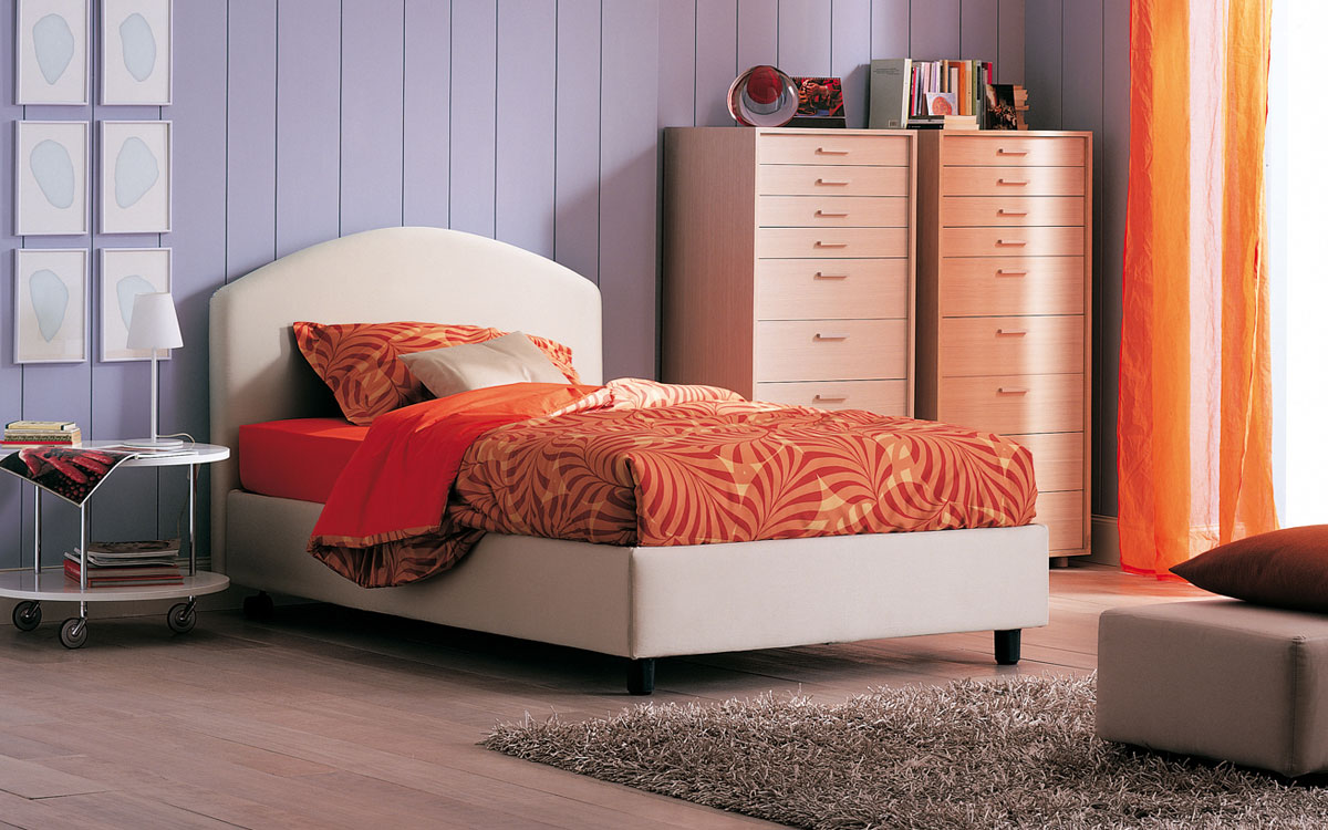 Flou Letto - Magnolia Singolo Flou Letto - Magnolia Singolo
